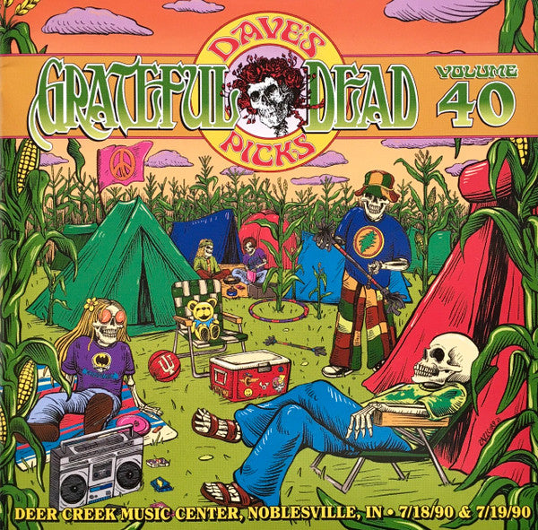 Dave's Picks, Volume 40 (3xCD)(Deer Creek Music Center, Noblesville, IN • 7/18-19/90 | Mint (M) Near Mint (NM) Get Cheap Vinyl