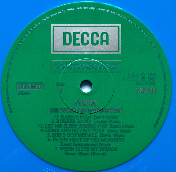 The World Of David Bowie | Mint (M) Mint (M) Get Cheap Vinyl