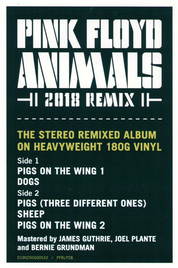 Animals (2018 Remix) | Mint (M) Mint (M) Get Cheap Vinyl