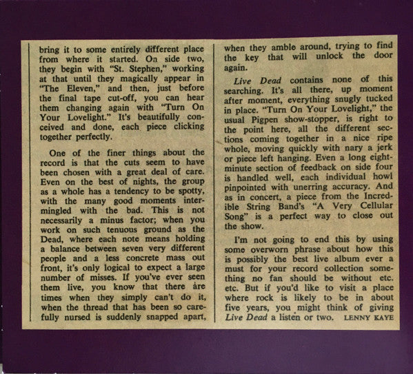 Dave's Picks, Volume 43 (3xCD)(San Francisco, 11/2/69 • Dallas, 12/26/69) | Mint (M) Near Mint (NM) Get Cheap Vinyl