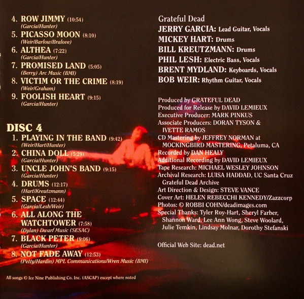 Dave's Picks, Volume 40 (3xCD)(Deer Creek Music Center, Noblesville, IN • 7/18-19/90 | Mint (M) Near Mint (NM) Get Cheap Vinyl