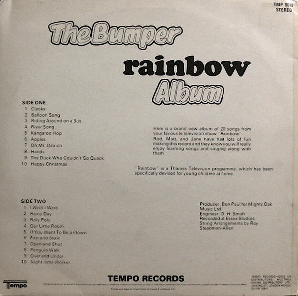 The Bumper Rainbow Album | Near Mint (NM) Near Mint (NM) Get Cheap Vinyl