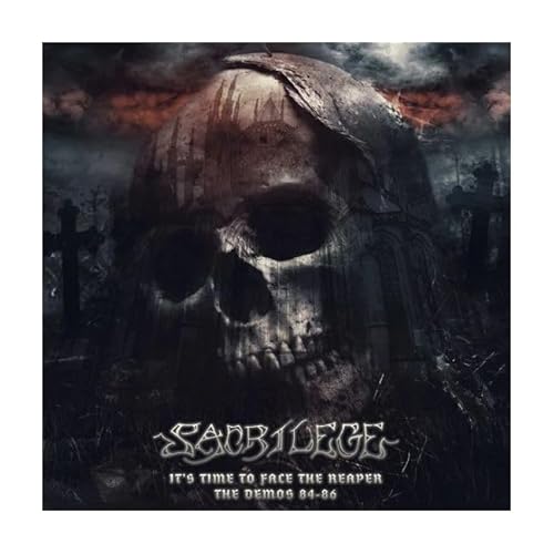 It'S Time To Face The Reaper - The Demos 84-86 (White W/ Black Splatter Vinyl 2Lp) | Get Cheap Vinyl
