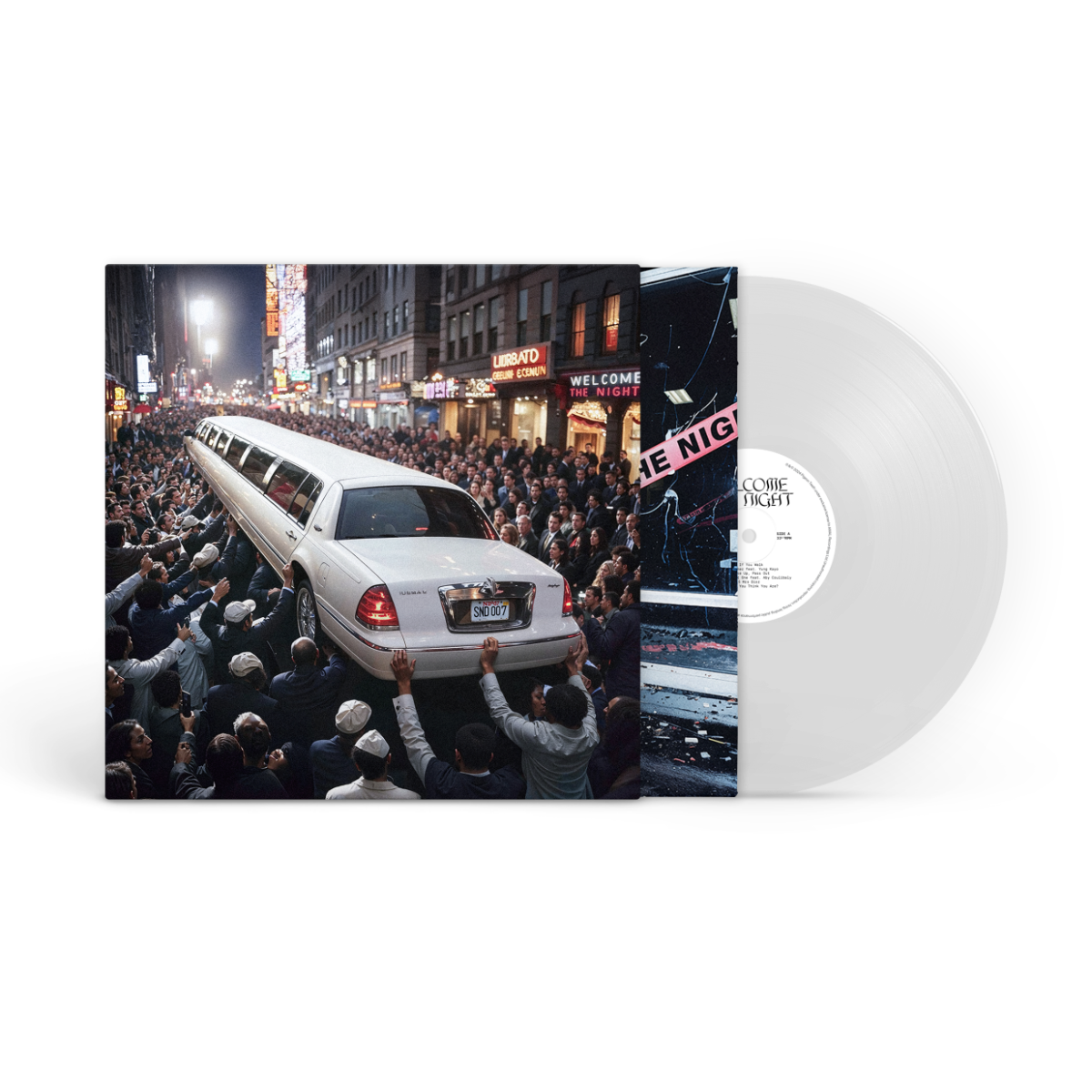 Welcome The Night (IEX: CLEAR VINYL) | Mint (M) Mint (M) Get Cheap Vinyl