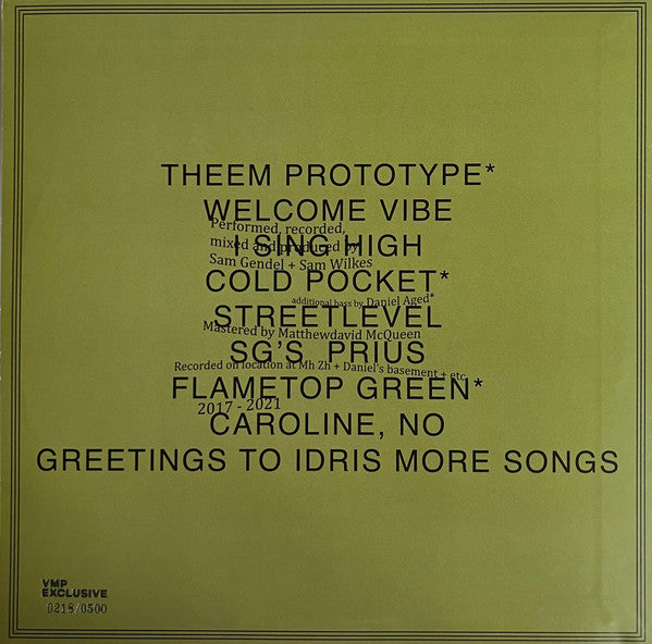 Music For Saxofone & Bass Guitar More Songs | Mint (M) Mint (M) Get Cheap Vinyl