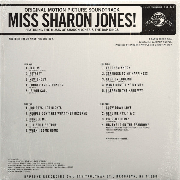 Miss Sharon Jones! (Original Motion Picture Soundtrack) | Mint (M) Mint (M) Get Cheap Vinyl