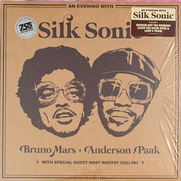 Silk Sonic An Evening With Silk Sonic Atlantic, Aftermath Entertainment LP, Album, RE Mint (M) Mint (M) Get Cheap Vinyl