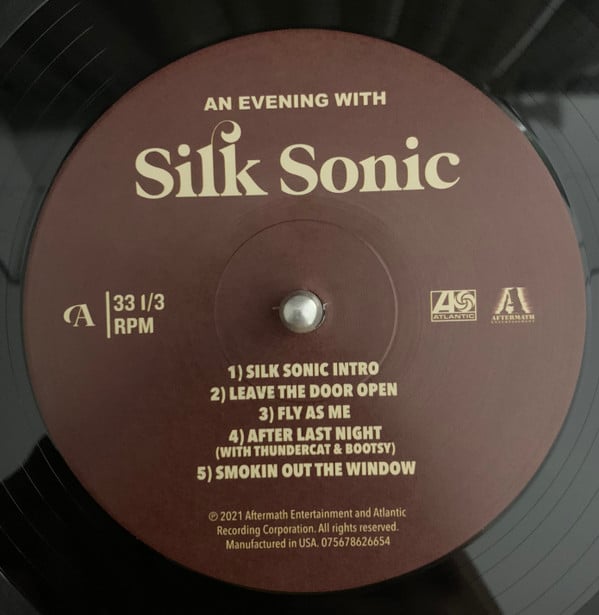 Silk Sonic An Evening With Silk Sonic Atlantic, Aftermath Entertainment LP, Album, RE Mint (M) Mint (M) Get Cheap Vinyl