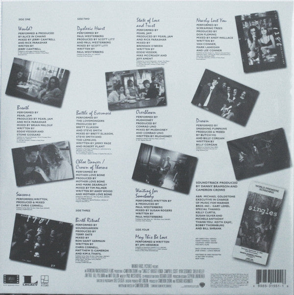 Singles - Original Motion Picture Soundtrack (VINYL) | Get Cheap Vinyl