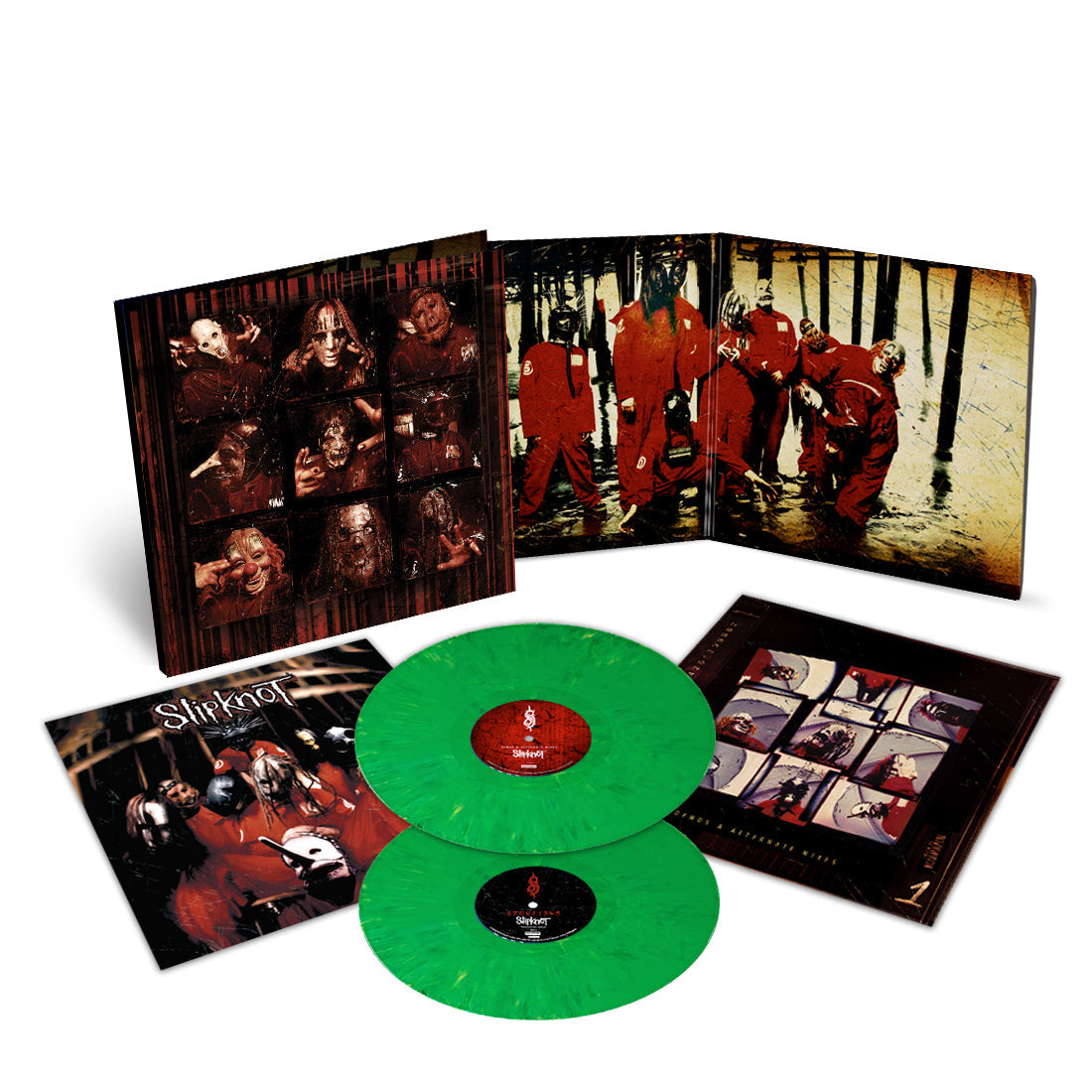 Slipknot [25Th Anniversary Edition] (Indie Exclusive Jade 140G Vinyl) 2LP | Get Cheap Vinyl