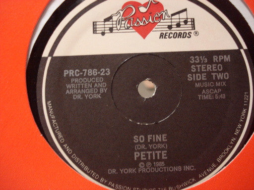 So Fine | Near Mint (NM) Generic Get Cheap Vinyl