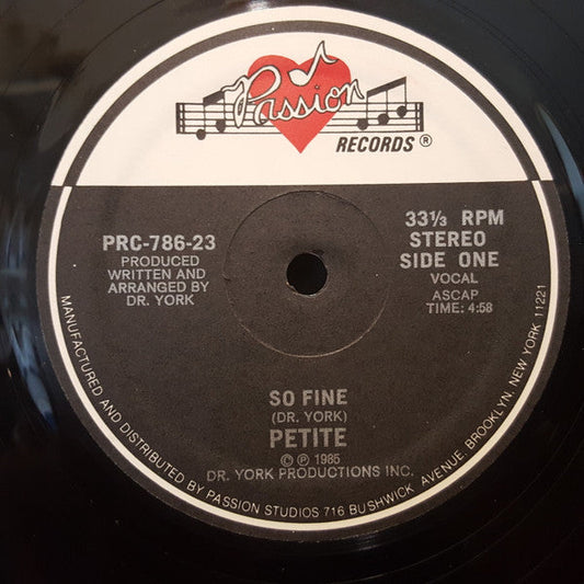 So Fine | Near Mint (NM) Generic Get Cheap Vinyl