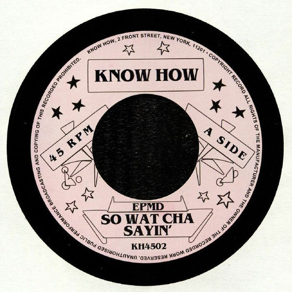 So What Cha Sayin' / You Gots To Chill | Mint (M) Generic Get Cheap Vinyl