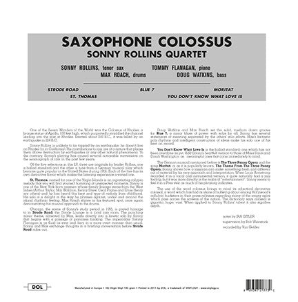 Saxophone Colossus | Mint (M) Mint (M) Get Cheap Vinyl