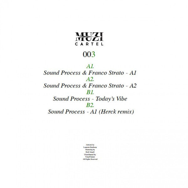 MUZI Cartel 003 | Mint (M) Mint (M) Get Cheap Vinyl