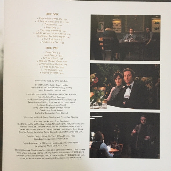 The Gentlemen (Original Motion Picture Soundtrack) | Mint (M) Mint (M) Get Cheap Vinyl