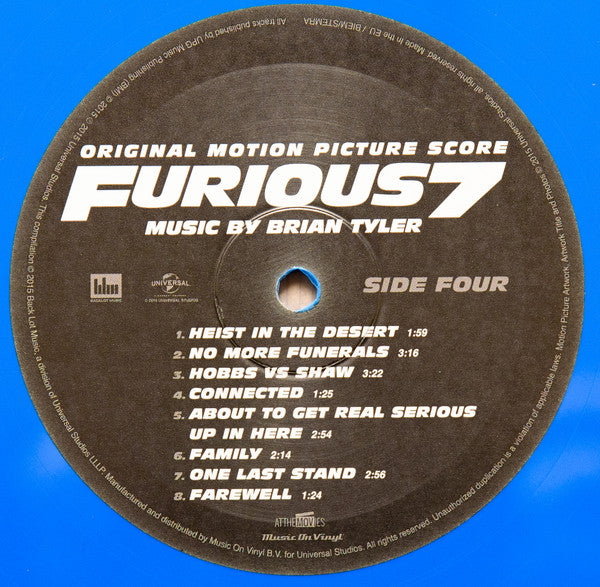 Furious 7 (Original Motion Picture Score) | Mint (M) Mint (M) Get Cheap Vinyl