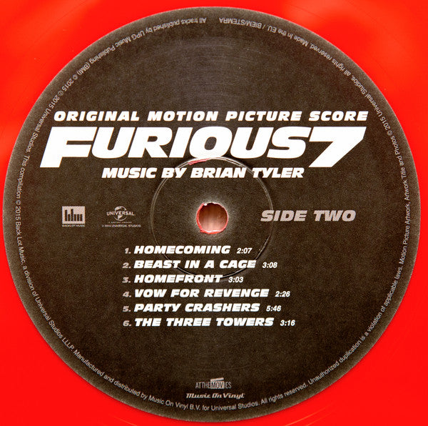 Furious 7 (Original Motion Picture Score) | Mint (M) Mint (M) Get Cheap Vinyl