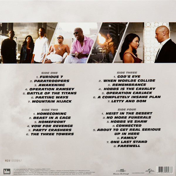 Furious 7 (Original Motion Picture Score) | Mint (M) Mint (M) Get Cheap Vinyl