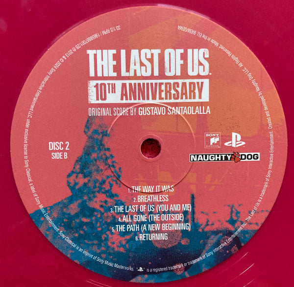 The Last Of Us: 10th Anniversary (BLUE + RED VINYL) | Mint (M) Mint (M) Get Cheap Vinyl