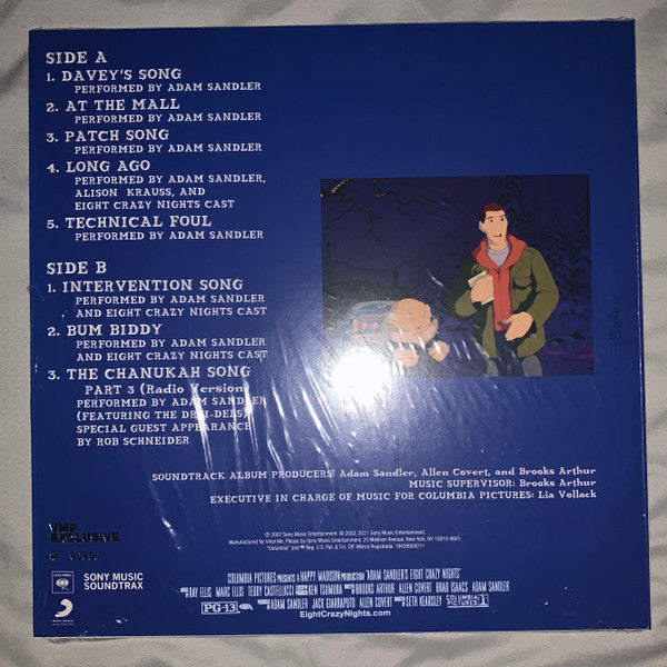 Adam Sandler's Eight Crazy Nights Soundtrack | Mint (M) Mint (M) Get Cheap Vinyl