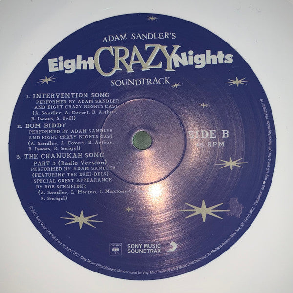 Adam Sandler's Eight Crazy Nights Soundtrack | Mint (M) Mint (M) Get Cheap Vinyl