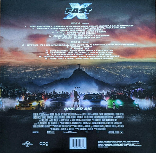 Fast X Original Motion Picture Soundtrack (SMOKE SPLATTER VINYL) | Mint (M) Mint (M) Get Cheap Vinyl