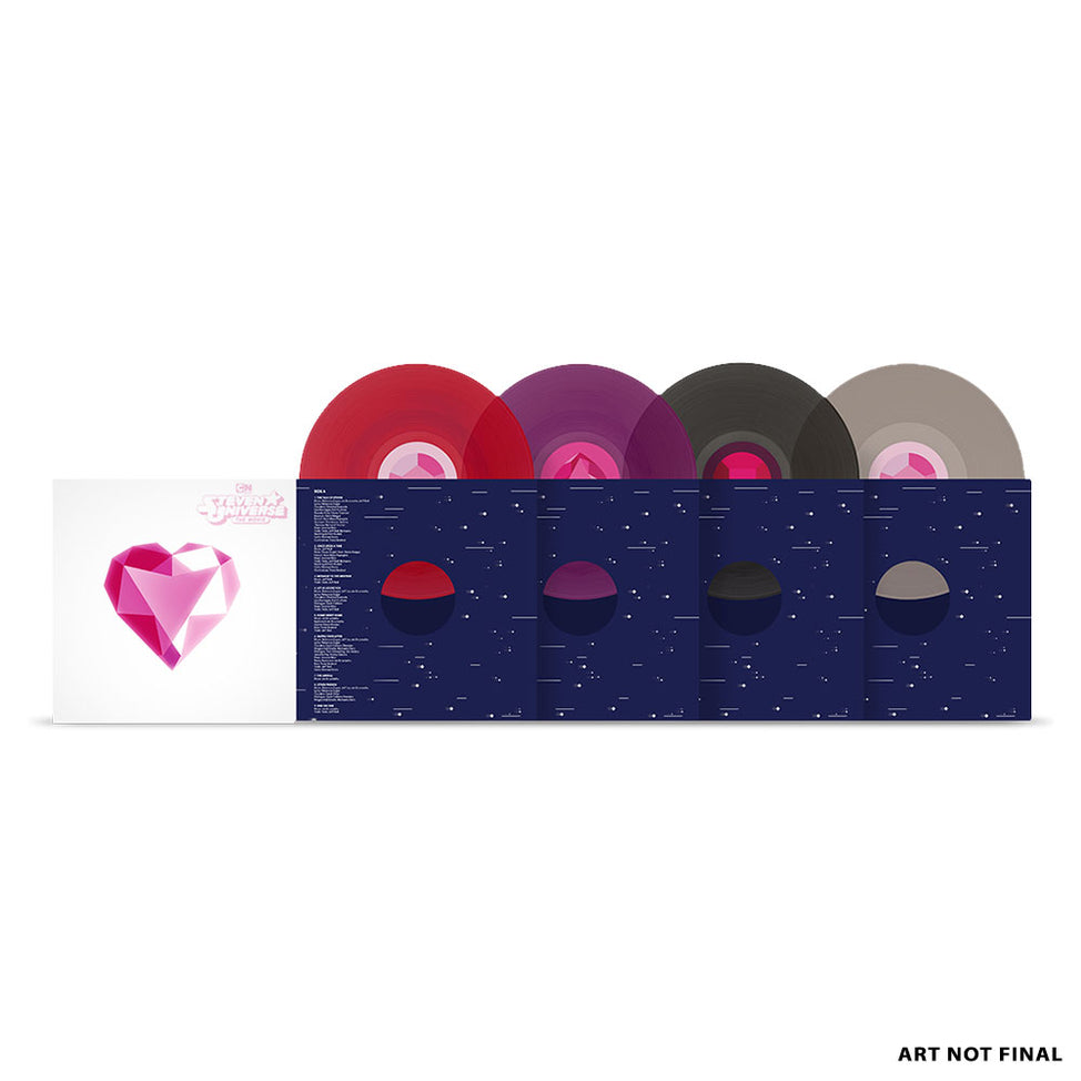 Steven Universe: The Movie (4x10" VINYL | PRE-ORDER: 08/29/2025 / SPINEL COMBO COLORWAY VINYL) | Mint (M) Mint (M) Get Cheap Vinyl