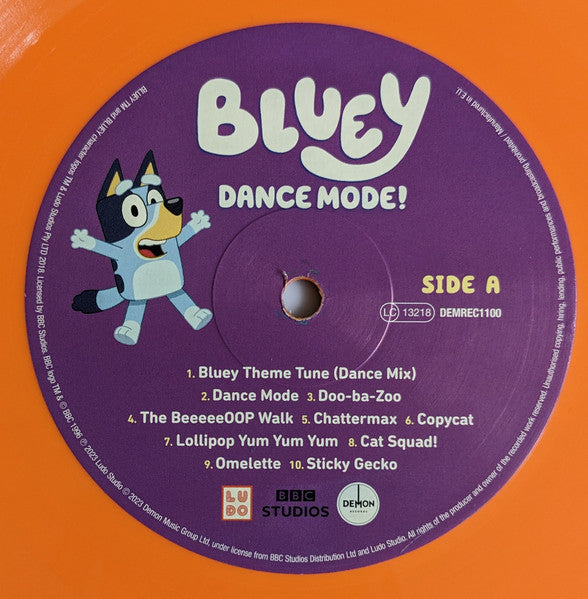 Bluey Dance Mode! (ORANGE VINYL) | Mint (M) Mint (M) Get Cheap Vinyl