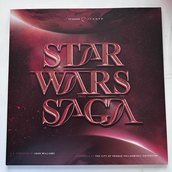 Music from the Star Wars Saga. Episodes I, II, III, IV, V, VI (TRANSLUCENT RED) | Mint (M) Mint (M) Get Cheap Vinyl