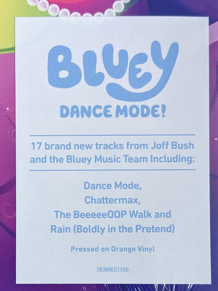 Bluey Dance Mode! (ORANGE VINYL) | Mint (M) Mint (M) Get Cheap Vinyl