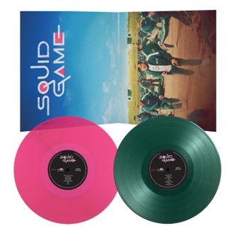 Squid Game (Soundtrack 2LP Pink + Green 180g Gatefold Vinyl) | Mint (M) Mint (M) Get Cheap Vinyl