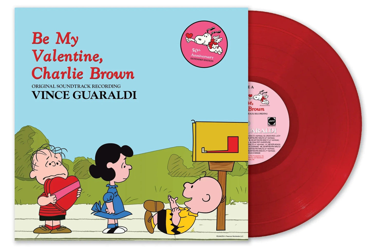 Be My Valentine, Charlie Brown: 50th Anniversary (IEX | "HEARTBURN" RED VINYL) | Mint (M) Mint (M) Get Cheap Vinyl