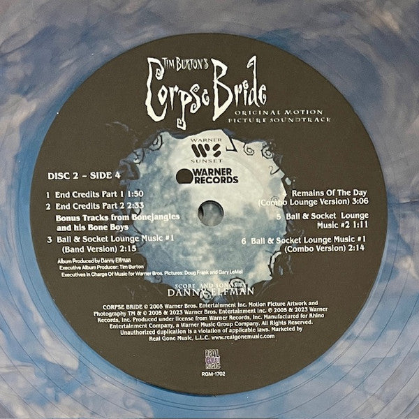 Tim Burton's Corpse Bride (IRIDESCENT BLUE VINYL | Mint (M) Mint (M) Get Cheap Vinyl