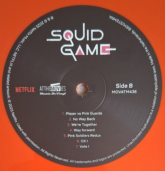Squid Game (Soundtrack From The Netflix Series)(2xCOLOR VINYL) | Mint (M) Mint (M) Get Cheap Vinyl