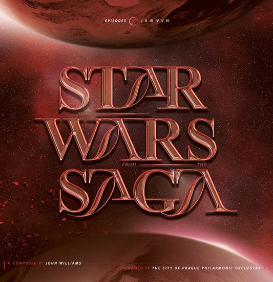 Music from the Star Wars Saga. Episodes I, II, III, IV, V, VI (TRANSLUCENT RED) | Mint (M) Mint (M) Get Cheap Vinyl