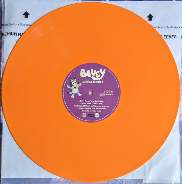 Bluey Dance Mode! (ORANGE VINYL) | Mint (M) Mint (M) Get Cheap Vinyl