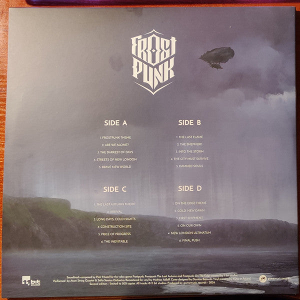 Frostpunk Complete Soundtrack (ICEBREAKER SPLATTER VINYL) | Mint (M) Mint (M) Get Cheap Vinyl