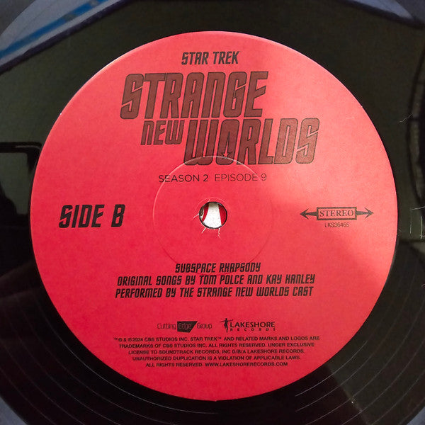 Star Trek Strange New Worlds Season 2 - Subspace Rhapsody (Original Series Soundtrack) | Mint (M) Mint (M) Get Cheap Vinyl