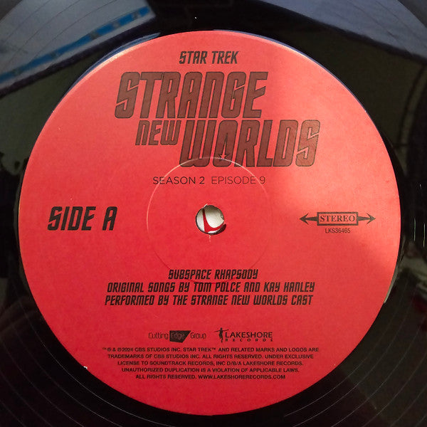 Star Trek Strange New Worlds Season 2 - Subspace Rhapsody (Original Series Soundtrack) | Mint (M) Mint (M) Get Cheap Vinyl