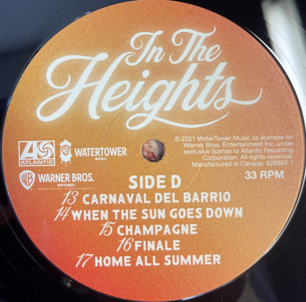 In The Heights (Original Motion Picture Soundtrack) | Mint (M) Mint (M) Get Cheap Vinyl