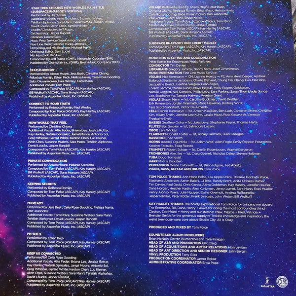 Star Trek Strange New Worlds Season 2 - Subspace Rhapsody (Original Series Soundtrack) | Mint (M) Mint (M) Get Cheap Vinyl