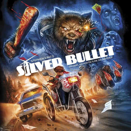 Stephen King's Silver Bullet OST (SCARLET & GRAY VINYL) | Mint (M) Mint (M) Get Cheap Vinyl