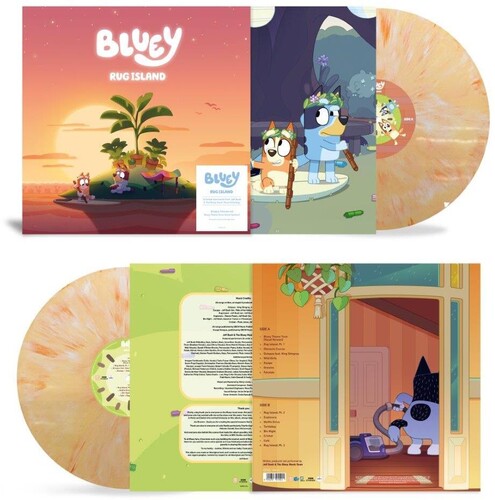 Bluey Rug Island (SUNSET ORANGE VINYL) | Mint (M) Mint (M) Get Cheap Vinyl
