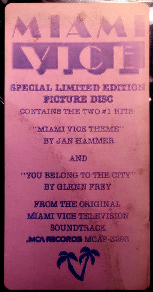Miami Vice Theme / You Belong To The City *SEALED/HYPE* | Mint (M) Generic Get Cheap Vinyl