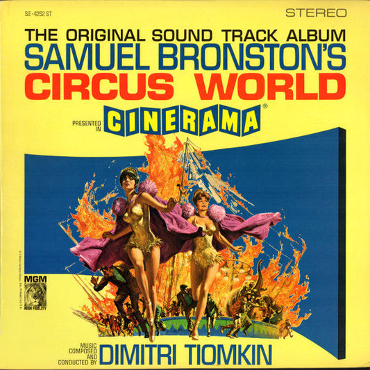 Circus World - The Original Sound Track Album (VINYL) | Mint (M) Near Mint (NM) Get Cheap Vinyl