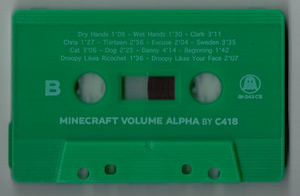 Minecraft Volume Alpha (CASSETTE - UNOFFICAL) | Mint (M) Mint (M) Get Cheap Vinyl