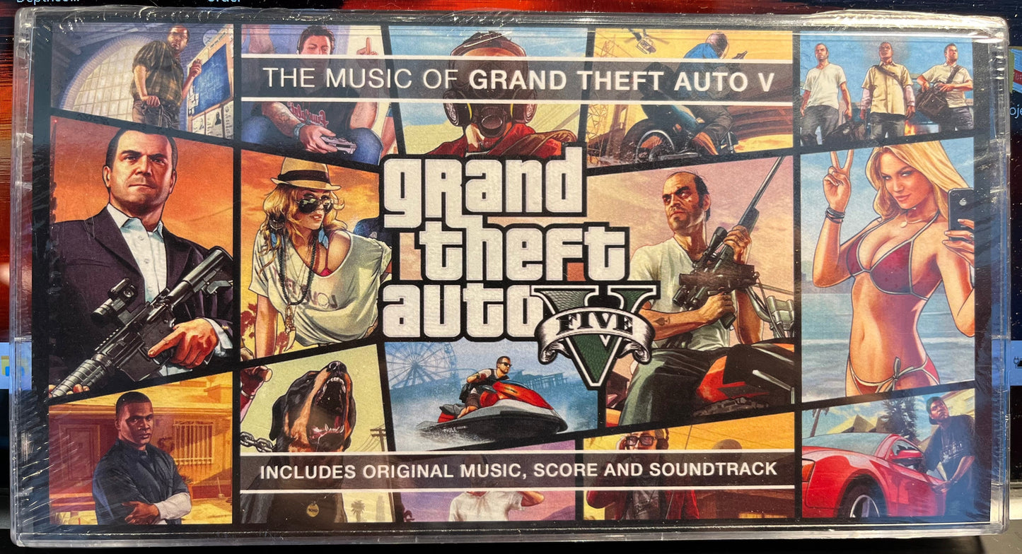 Grand Theft Auto V *3xCassette* | Mint (M) Mint (M) Get Cheap Vinyl