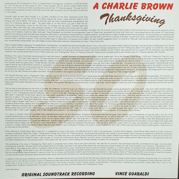 A Charlie Brown Thanksgiving: 50th Anniversary | Mint (M) Mint (M) Get Cheap Vinyl