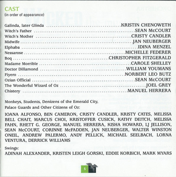 Wicked (Original Broadway Cast Recording) (CD) | Mint (M) Mint (M) Get Cheap Vinyl